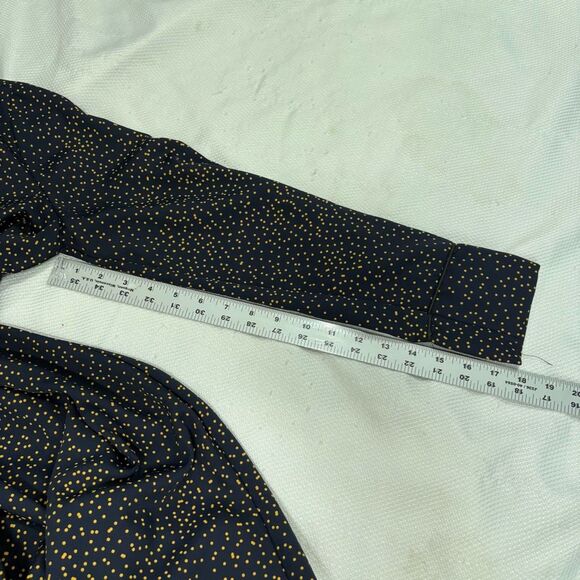 Just Female Hana Dress Blue Yellow Long Sleeve Belted Sz S Women’s - Picture 6 of 11